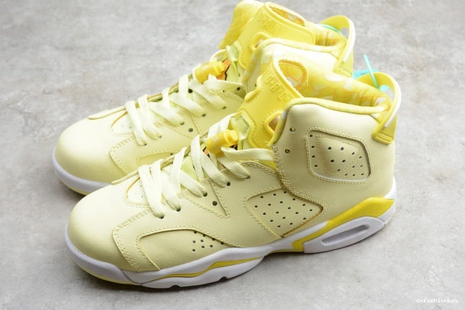 Air Floral 6 Jordan Dynamic (GS) 543390-800 Retro Yellow 1119